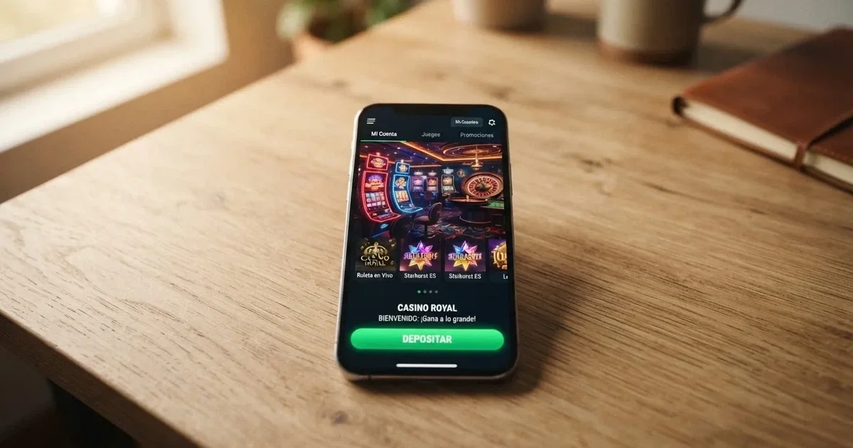 Pantalla de inicio de un casino online que muestra las opciones de depósito con Solana (SOL) junto a otros métodos de pago, con el logotipo de Solana visible