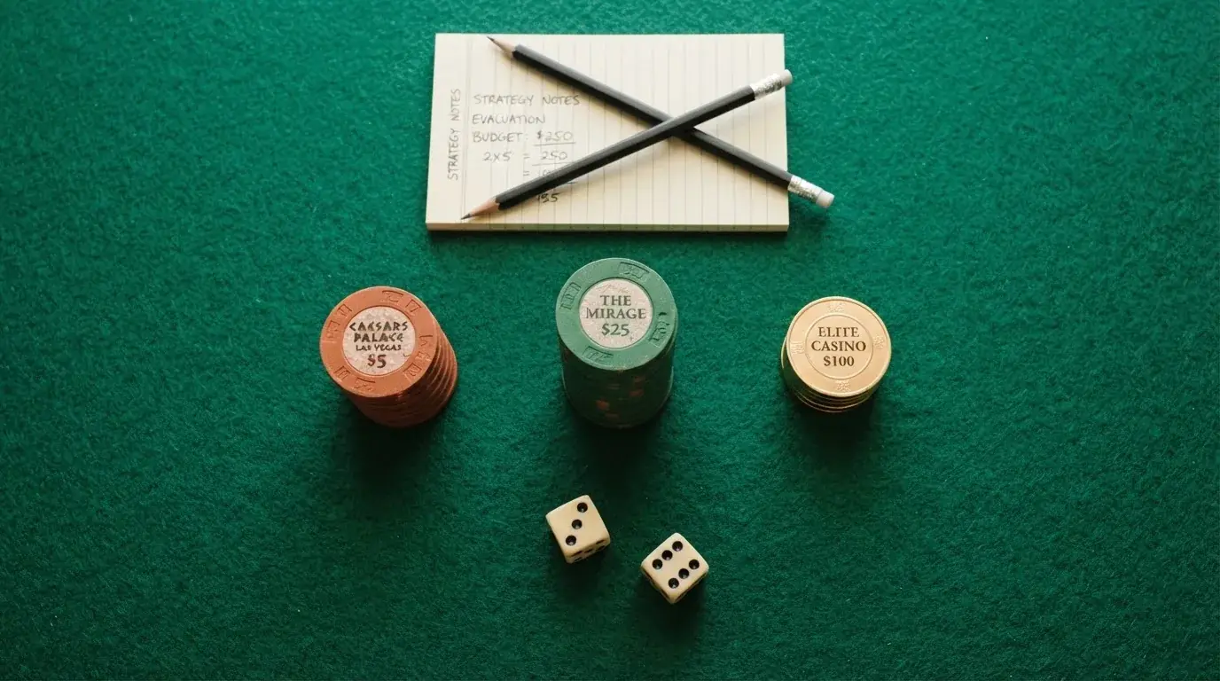 Tabla con los diez operadores de casino analizados, ordenados por tipo de bono de bienvenida y condiciones
